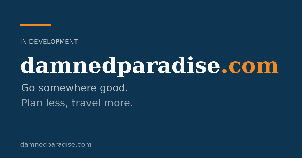 Link preview image for damnedparadise.com